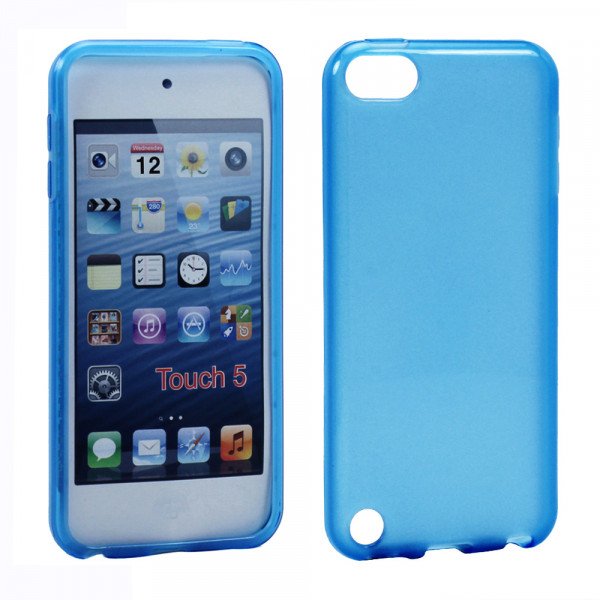 Wholesale iPod Touch 5 TPU Gel Soft Case (Blue)